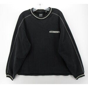 VINTAGE Gap Sweatshirt Small Pullover Athletic 90s Y2K Crewneck *